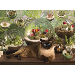 Cobble Hill 40142 - Terrarium Cat - 1000 db-os puzzle