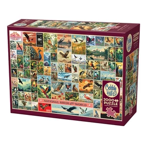 Cobble Hill 49024 - National Birds of the World - 2000 db-os puzzle 
