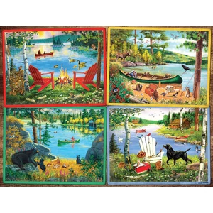 Cobble Hill 48021 - Cabin Country - 275 db-os puzzle