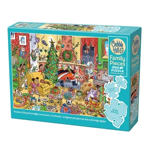 Cobble Hill 47023 - Catching Santa - 350 db-os Family puzzle