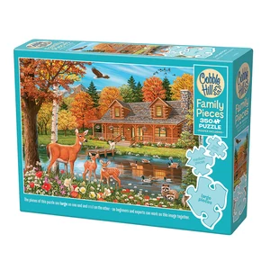 Cobble Hill 47036 - Cottage Pond - 350 db-os Family puzzle