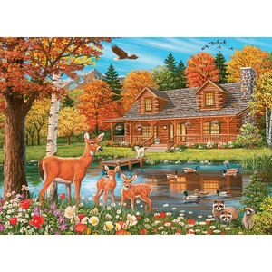 Cobble Hill 47036 - Cottage Pond - 350 db-os Family puzzle