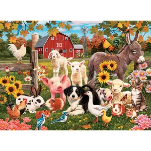 Cobble Hill 47037 - Family Farm - 350 db-os Family puzzle