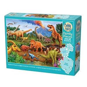 Cobble Hill 47030 - Dinos - 350 db-os puzzle