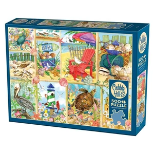 Cobble Hill 45109 - Day at the Beach - 500 db-os puzzle