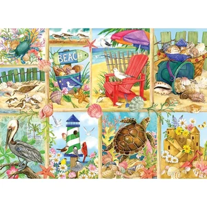 Cobble Hill 45109 - Day at the Beach - 500 db-os puzzle