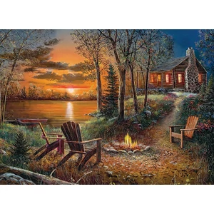 Cobble Hill 45066 - Fireside - 500 db-os puzzle