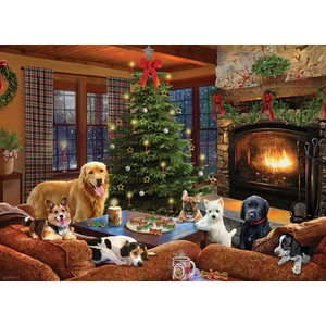 Cobble Hill 45076 - Furry Festivities - 500 db-os puzzle