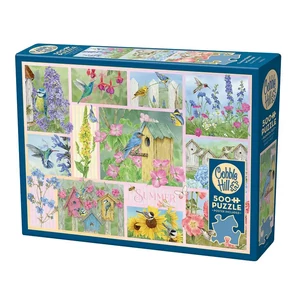 Cobble Hill 45102 - Garden Birds in Summer - 500 db-os puzzle 