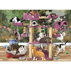 Cobble Hill 45095 - Jungle Cats - 500 db-os puzzle 