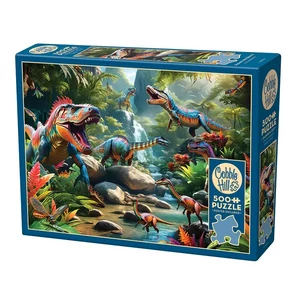 Cobble Hill 45093 - Prehistoric Beasts - 500 db-os puzzle 