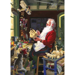 Cobble Hill 45045 - Santas Workbench - 500 db-os puzzle