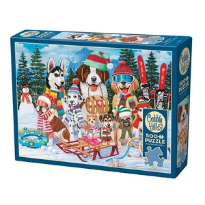 Cobble Hill 45081 - Snow Day - 500 db-os puzzle