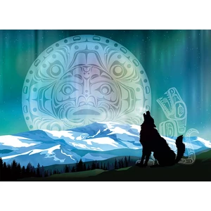  Cobble Hill 45010 - Two Wolves - 500 db-os puzzle