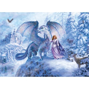 Cobble Hill 54645 - Ice Dragon - 350 db-os Family puzzle