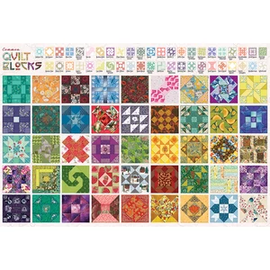 Cobble Hill 89014 - Quilt Blocks - 2000 db-os puzzle