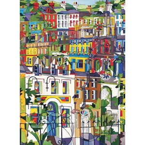 Cobble Hill 80355 - Thru Swirly Railings - 1000 db-os puzzle