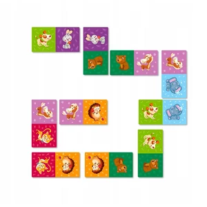 Dodo 300248 - Állatos Dominó - 28 db-os