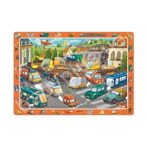 Dodo 300370 - Figyeld meg! - Városi közlekedés - 80 db-os puzzle