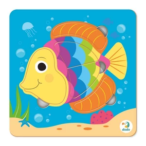 Dodo 300362 - Halacska - 5 db-os Keretes Baby puzzle