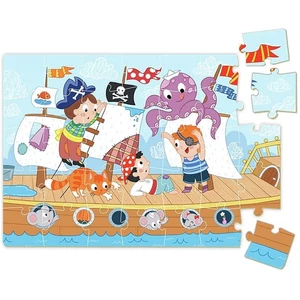 Dodo 300279 - Kalózok - 35 db-os mini puzzle