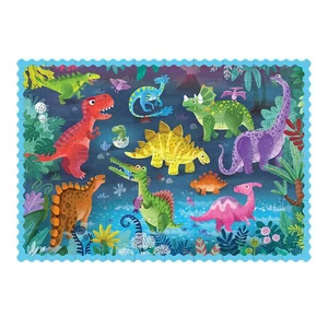 Dodo 300403 - Dinoszauruszok földjén - 100 db-os puzzle