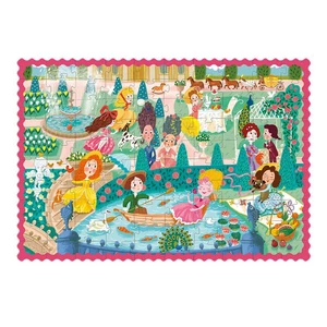 Dodo 300404 - Hercegnők a sétányon - 100 db-os puzzle