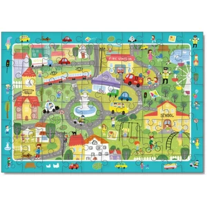 Dodo 300135 - Figyeld meg! - Élet a városban - 80 db-os puzzle