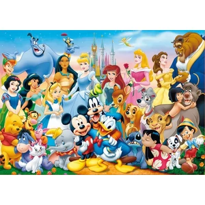 Educa 12002 - Disney csodálatos világa - 100 db-os fa puzzle