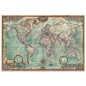 Educa 14827 - Történelmi világtérkép - 4000 db-os puzzle