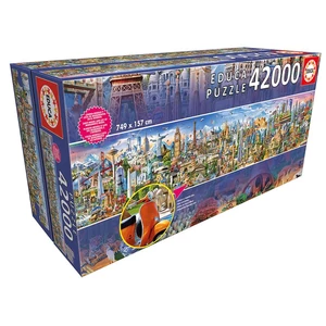 Educa 17570 - Panoráma puzzle - A világ körül - 42000 db-os puzzle