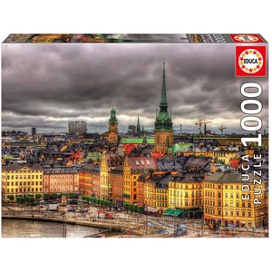 Educa 17664 - Stockholm, Svédország - 1000 db-os puzzle