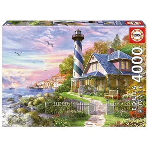 Educa 17677 - Világítótorony az öbölben - 4000 db-os puzzle