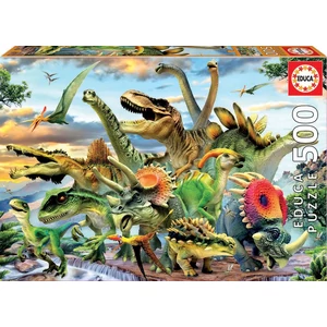 Educa 17961 - Dínók - 500 db-os puzzle