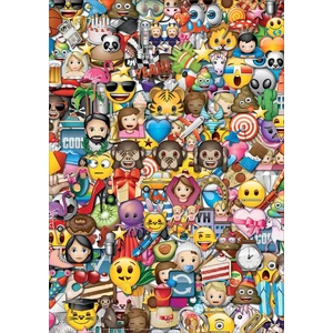 Educa 17992 - Emoji - 2 x 500 db-os puzzle