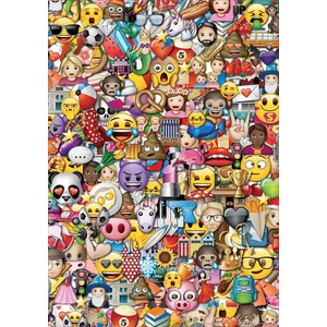 Educa 17992 - Emoji - 2 x 500 db-os puzzle