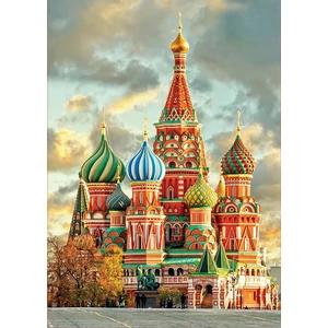 Educa 17998 - Boldog Vazul-székesegyház, Moszkva - 1000 db-os puzzle