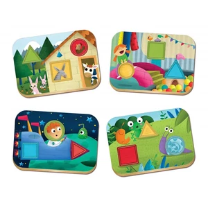 Educa 18121 - Formák 2 - Baby oktató puzzle