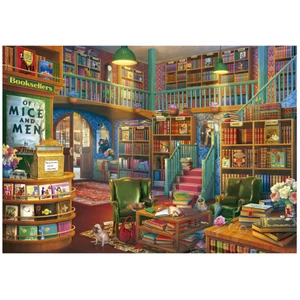 Educa 19925 - Lenyűgöző könyvesbolt - 1000 db-os puzzle