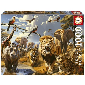 Educa 19920 - Vadállatok - 1000 db-os puzzle