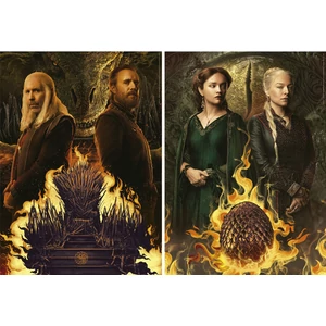 Educa 19573 - Game of Thrones - House of the Dragon - 2 x 500 db-os puzzle