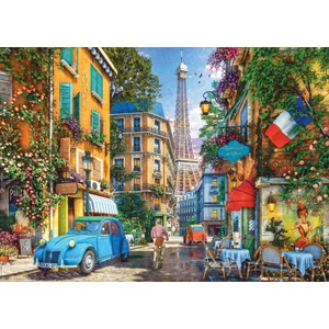 Educa 19284 Párizs régi utcája - 4000 db-os puzzle