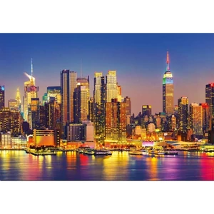 Educa 18466 - Manhattan éjjel - 1500 db-os puzzle