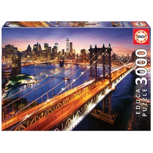 Educa 18508 - Naplemente Manhattanben - 3000 db-os puzzle