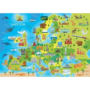 Educa 18607-  Európa térképe - 150 db-os puzzle