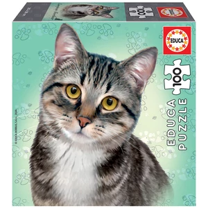 Educa 18808 - Európai rövidszőrű - 100 db-os puzzle