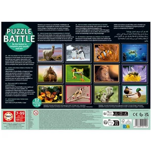 Educa Puzzle párbaj társasjáték - Természet (20119)