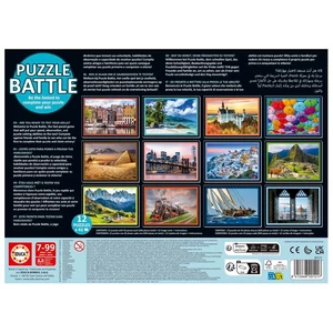 Educa Puzzle párbaj társasjáték - Utazás (20121)