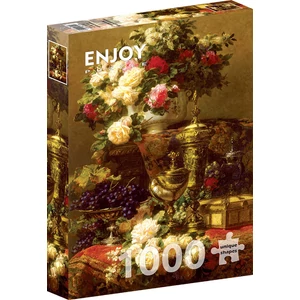 Enjoy Puzzle - 1221 - Jean-Baptiste Robie: Flowers and Fruits - 1000 db-os puzzle