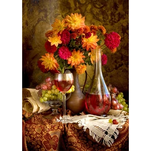 Enjoy Puzzle - 1332 - Dahlias and Wine - 1000 db-os puzzle